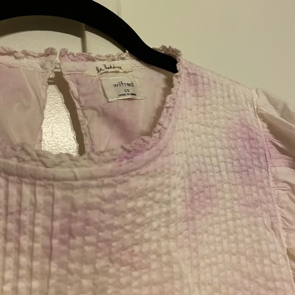 Aritzia- Wilfred La Boheme Elia Tie Dye Mini Dress - XS - Picture 9 of 11